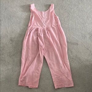 Reclectic pink linen jumpsuit NWT- warning very petite!